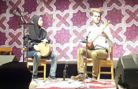 اجرای قطعه لالایی در جشنواره خاتون خورشید تربت حیدریه