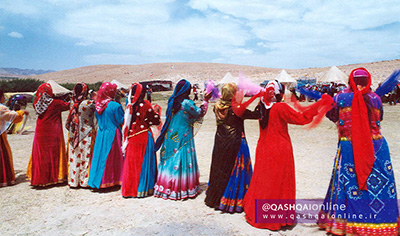 لباس ترکان قشقایی فارس و جذابیت آن