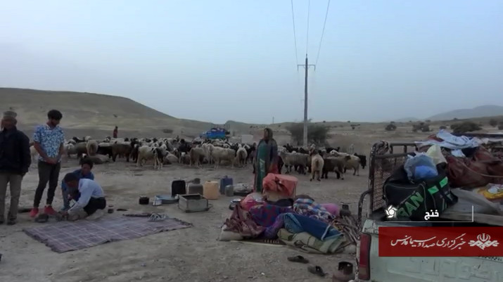 کوچ عشایر قشقایی به مناطق گرمسیر فارس