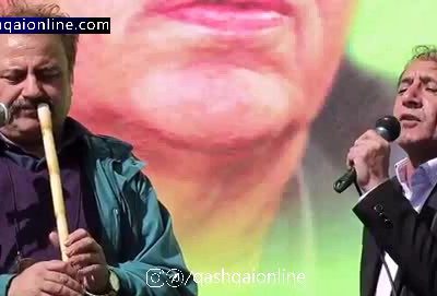 اجرای زنده منصور رستمی در مراسم وداع با استاد فرهاد گرگین پور