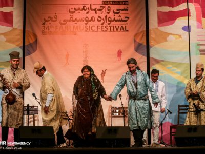 اجرای گروه موسیقی حاوا در جشنواره موسیقی فجر
