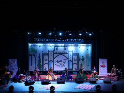 اجرای گروه موسیقی قشقایی یاغلیق در جشنواره موسیقی آوای مهر